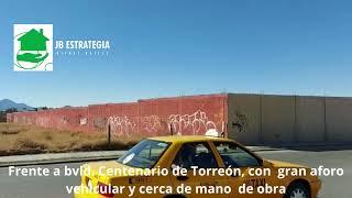 Terreno de 5,000 m2 comercial o uso industrial en Saltillo