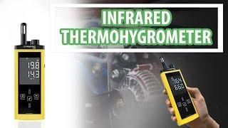 Laser Infrared ThermoHygrometer with Multiple measuring range  - Model T260 | VackerGlobal