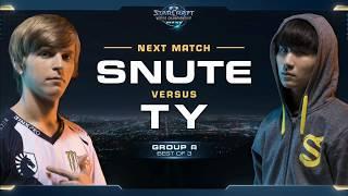 TY vs Snute TvZ - Group A - WCS Global Finals 2017 - StarCraft II