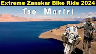 Must Visit Place in Ladakh: Tso Moriri Lake | Manali to Leh Road Trip by Bike | Himalayan 450