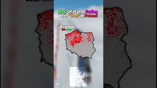 Map Of Places Ending With "Ówo In Poland #europe #geography #mapping #countries