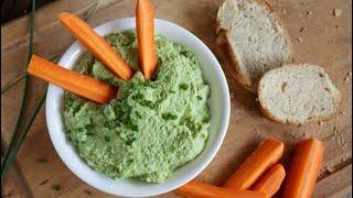 Easy Peasy - veganer Grüne Erbsen Dip