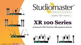 XR 100 Series Wireless Microphone system by Studiomaster Professiona