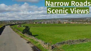 Viewers request | English countryside | Holmfirth to Huddersfield by bus 308 | March 2024