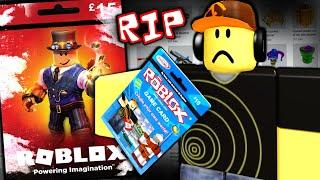 The end of roblox gift card items... (Store Exclusives Scrapped 2010 - 2024)