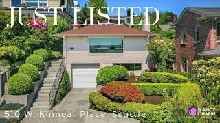 Just Listed at 510 W Kinnear Place, Seattle