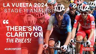 NEW Footage Of Carapaz Crash: Were Decathlon AG2R In The Wrong? | La Vuelta Stage 11 Analysis