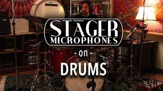 Stager Microphones on Drums