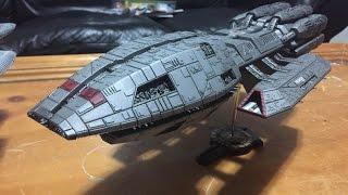 Mobius Battlestar Pegasus built model review