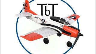 Another cheap, ready to fly RC plane from Eachine. The Trojan T-28. The easiest yet?