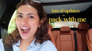 Life in Vlogs Ep 7 (Lots Of Updates + Pack With Me)