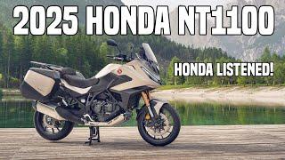 2025 Honda NT1100 - A better Tourer now? All the key changes detailed