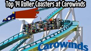 Top 14 Roller Coasters at Carowinds | Charlotte, North Carolina (2021)
