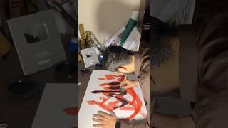 This is Zain Creativity Art , Muhammad saw - Allah name Arabic calligraphy tutorial ️