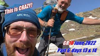 Pyrenees GR10 2022, Part 6, days 13 & 14