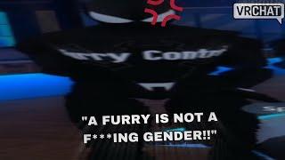 Furry Control Has A Mental Breakdown - VR Chat Trolling