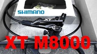 Shimano XT M8000 Brakes - Quick Look, Unboxing