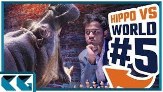 The Hippopotamus Defense AGAINST #5 Chess Player in the World!!!!