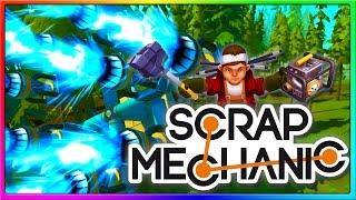 FASTEST ROCKET AND MUSIC | Scrap Mechanic Funny Moments Gameplay