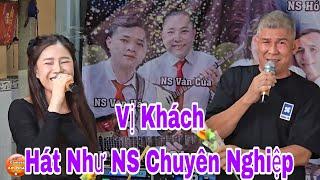 wow vị khách này hát vọng cổ với trích đoạn này làm cho Mỹ Tiễn Phải Khâm phục Thiệt #cameraamnhac