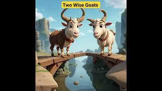 Two Wise Goats | Moral short story #moralstory #bedtimestories #englishstory