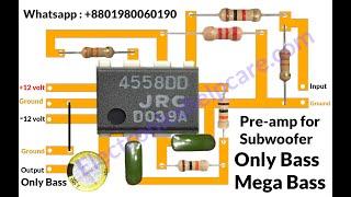 subwoofer circuit board