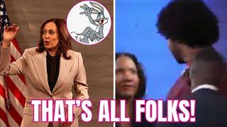 She WAITED 2 MONTHS to Agree to NABJ Interview & This HAPPENED | Kamala Harris MELTDOWN with NABJ