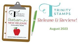 Trinity Stamps August 2023 Release & Review!