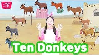 [동심연구소키즈TV] 잉글리시두_Ten Donkeys  [STEP 3-6]