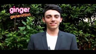 Michele Bravi saluta Ginger Generation