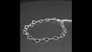 BN Jewellery Design-Women's Bracelet 925 Sterling Silver Rhodium plated (Style#2001 04220)