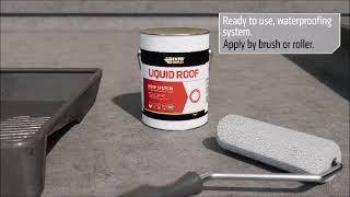 Everbuild Aquaseal Liquid Roof Demonstration Video