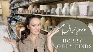 Affordable Designer Finds At Hobby Lobby