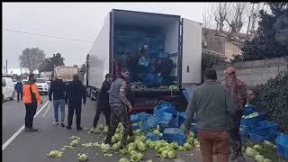 WIELKIE STRAJKI ROLNIKÓW POLSCY KIEROWCY POBICI ZAGRANICĄ!