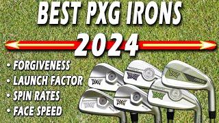 ALL 2024 PXG IRONS COMPARED | Forgiveness, Launch, Speed and Spin