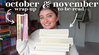 october wrap up & november tbr! 