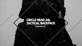 웍스페디션 서클헤드 택티컬 백팩 CIRCLE HEAD BACKPACK