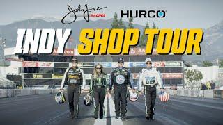 John Force Racing Indy Shop Tour