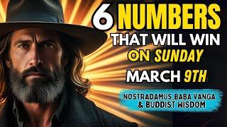 6 NUMBERS TO WIN MEGA JACKPOT On 6 Mar 2025 | Nostradamus, Baba Vanga & Buddhist Wisdom & Philosophy