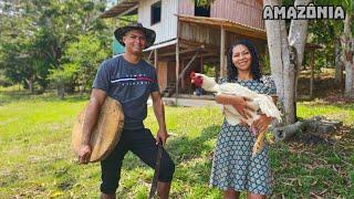 VIVEMOS ISOLADOS SEM ENERGIA, em UMA CASA RIBEIRINHA no meio da floresta Amazônica