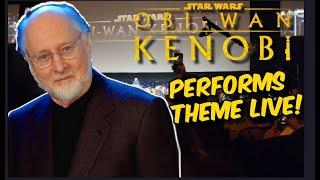 John Williams plays new Obi Wan Kenobi theme LIVE at Star Wars Celebration!