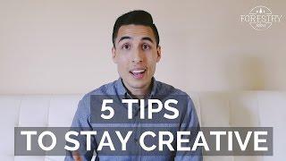 5 tips to stay creative - Wedding Videographer