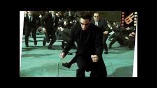 Neo vs Multiple Agent Smiths Part 2   The Matrix Reloovie Clip