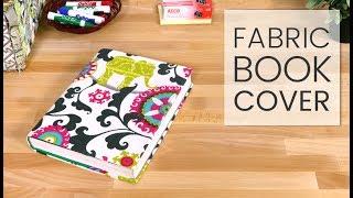 How to Make a Fabric Book Cover