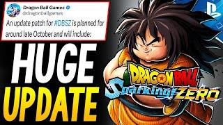 HUGE Dragon Ball Sparking Zero UPDATE - MAJOR NEW PATCH Revealed, Yajirobe NERF, DLC Update + More!