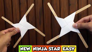 How to make a Paper Ninja Star | Origami - Paper Ninja Star Easy | Paper ka ninja star kaise banaen