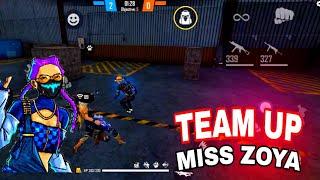 free fire girl  team up  miss zoya #youtube #song #misszoya #freefire #freefiregirl #lokeshgamer