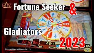 Fortune Seeker &️Gladiators + Midas  Echte Spielothek 2023 | ENZ Merkur