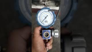 R290 gas charging || r290 back pressure || r290 deep freezer #refrigeration