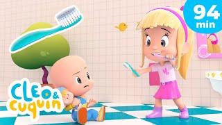 Bedtime Song ️ and more Nursery Rhymes by Cleo and Cuquin | Children Songs